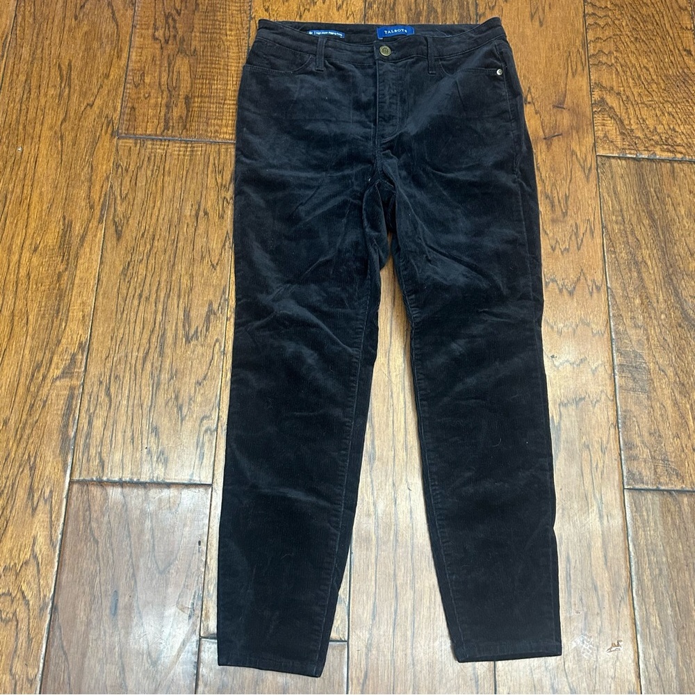 Talbots High Rise Jegging Ankle Corduroy Pants